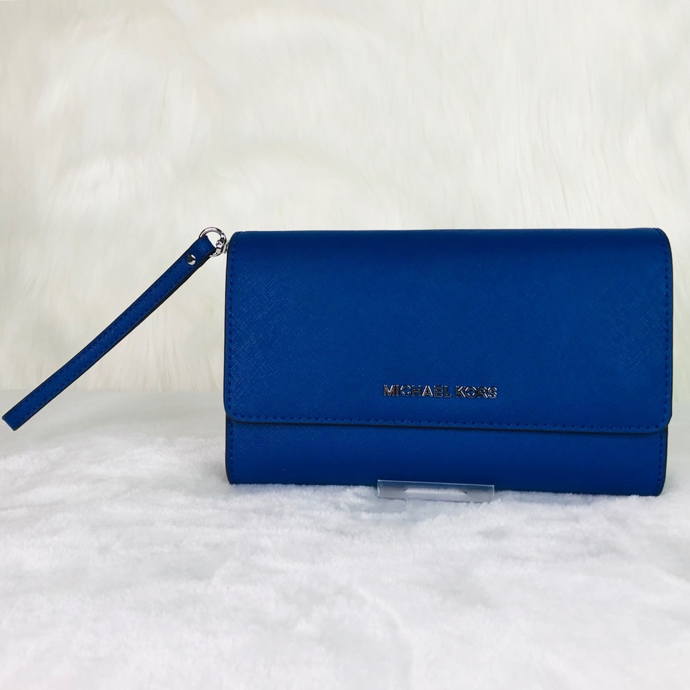 Michael Kors Jet Set Wristlet Clutch Crossbody